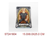 ST241604 - WWE25公分塑胶摔角斗士人偶（四款混装）