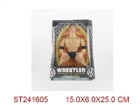 ST241605 - WWE25公分塑胶摔角斗士人偶（四款混装）