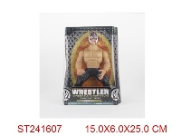 ST241607 - WWE25公分塑胶摔角斗士人偶（四款混装）