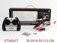ST242417 - DIE-CAST R/C HELICOPTER WITH LIGHT&GYRO