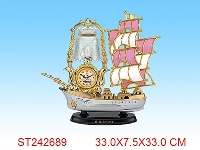 ST242689 - 帆船台灯钟