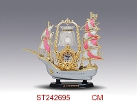 ST242695 - 帆船台灯钟