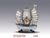ST242705 - 帆船台灯钟