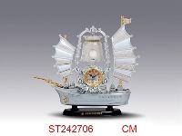 ST242706 - 帆船台灯钟