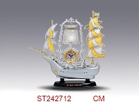 ST242712 - 帆船台灯钟