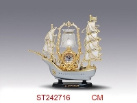ST242716 - 帆船台灯钟