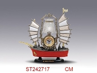 ST242717 - 帆船台灯钟