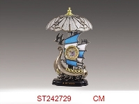 ST242729 - 帆船台灯钟
