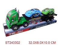 ST243302 - FRICTION CAR WITH 2PCS PULL BACK CAR