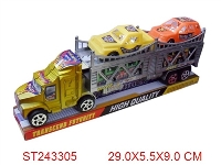 ST243305 - FRICTION CAR WITH 4PCS CARS