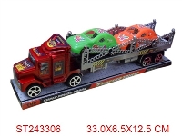 ST243306 - FRICTION CAR WITH 2PCS CARS