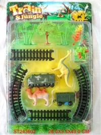 ST243602 - 电动轨道火车(森林动物系列）
