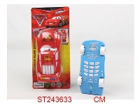 ST243633 - CARS 2 LABEL CAR STRAIGHT MOBILE