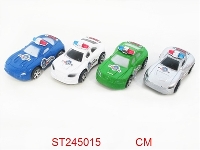 ST245015 - P/B POLICE CAR(4COLORS)