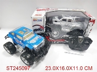 ST245097 - 1：18四通灯光遥控越野车（不包电）