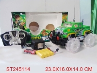 ST245114 - 1：18BEN10四通灯光遥控越野车（包电）