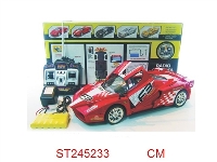 ST245233 - 1:12六通遥控法拉利赛车（前后+轮古带灯光、加速、遥控开车门）