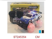 ST245354 - 1:24四通越野警车系列  乌轮，不包电
