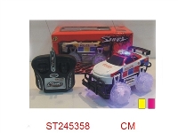 ST245358 - 1:24四通越野警车系列  乌轮，不包电