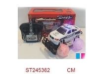 ST245362 - 1:24四通越野警车系列  乌轮，不包电