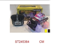 ST245364 - 1:24四通越野警车系列  乌轮，不包电