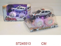 ST245513 - FRICTION CAR WITH LIGHT & MUSIC