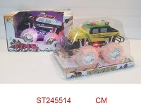 ST245514 - FRICTION CAR WITH LIGHT & MUSIC