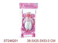 ST246201 - BABY GO-CART+13"DOLL
