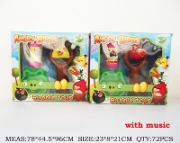 ST246251 - ANGRY BIRDS BO BUBBLE GUN WITH MUSIC