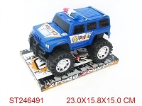 ST246491 - FRICTION POLICE CAR 2C