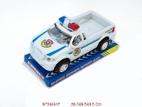 ST246917 - 福特皮卡惯性警车  白军绿