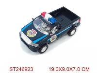 ST246923 - 福特皮卡惯性警车  白军绿