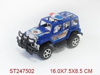 ST247502 - FRICTION POLICE CAR 2C