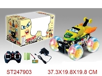 ST247903 - R/C STUNT ROLLING CAR WITH LIGHT & MUSIC