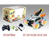 ST247904 - R/C STUNT ROLLING CAR WITH LIGHT & MUSIC