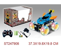 ST247908 - R/C STUNT ROLLING CAR WITH LIGHT & MUSIC