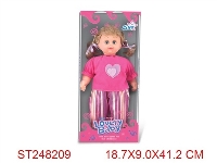 ST248209 - 14寸玫瑰套装女孩娃娃