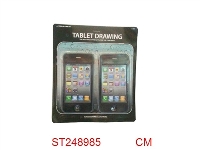 ST248985 - 2只庄黑色Iphone手机写字板