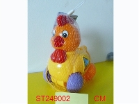 ST249002 - 拖拉积木卡通鸡