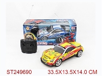 ST249690 - 4W RC CAR WITH LIGHT,2COLOR