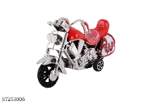 ST253006 - 回力电镀摩托车 3色