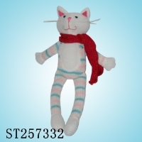 ST257332 - 11"STUFFED CAT