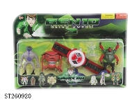 ST260920 - 三代BEN10公仔3只+手表