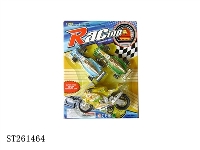 ST261464 - FRICTION MOTOCYCLE AND PULL BACK FORMULA CAR