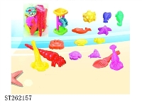 ST262157 - 15PCS 沙滩玩具 