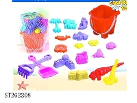 ST262208 - 18PCS 沙滩玩具 