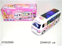 ST262900 - 迪士尼公主 3D旋转灯光 电动音乐巴士