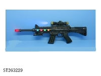 ST263229 - B/O GUN WITH LIGHT AND SOUND