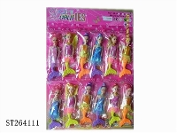 ST264111 - 7 INCH SOLID BODY MERMAID (12 PCS)