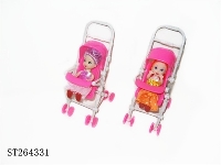 ST264331 - 3.5 -inch solid body doll stroller